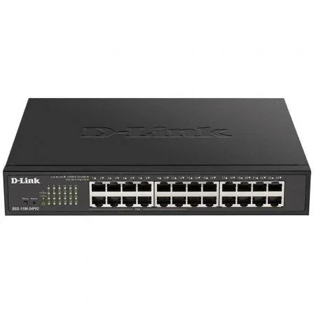 D-Link DGS-1100-24PV2/E Switch Smart Gestionado L2 con 24 Puertos Gigabit y 12 PoE+